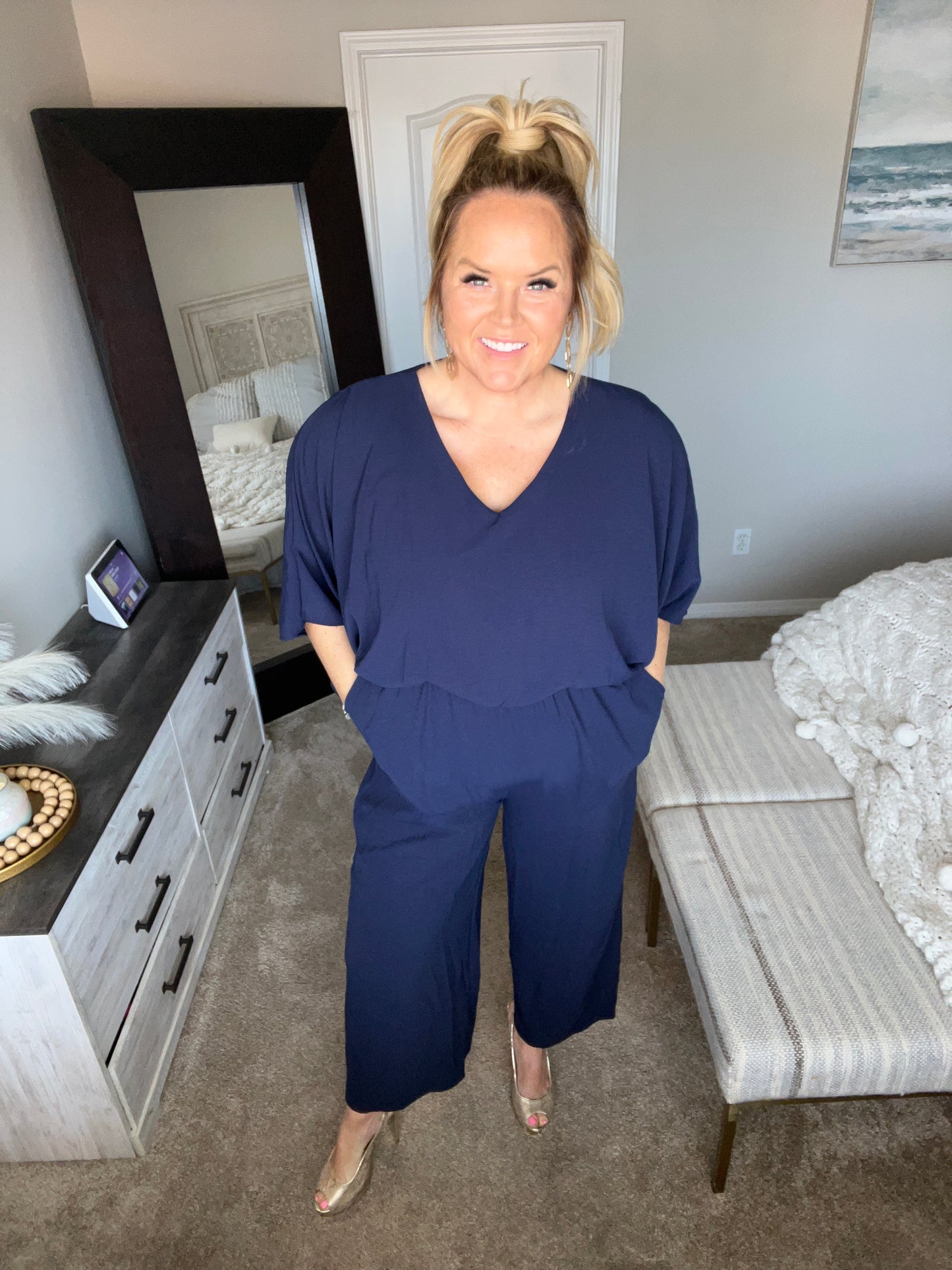 Up to Something Wide Leg Jumpsuit