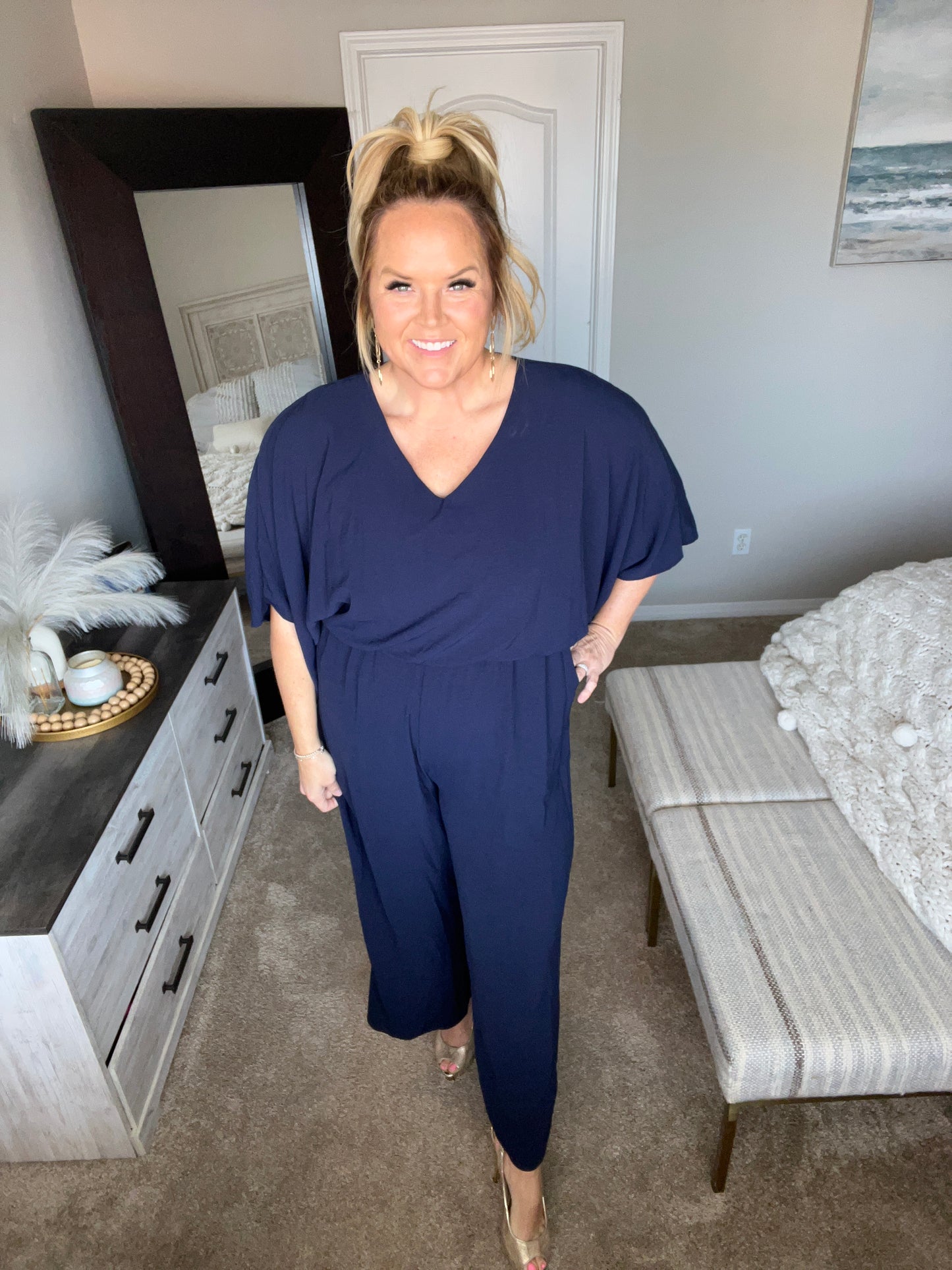 Up to Something Wide Leg Jumpsuit