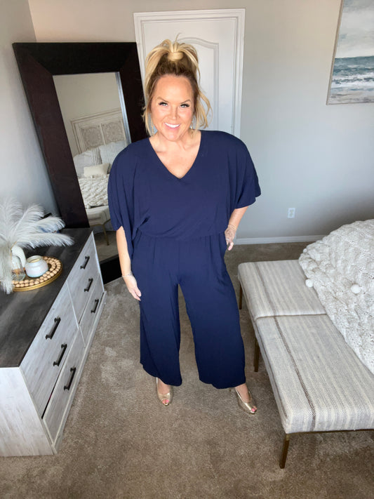 Up to Something Wide Leg Jumpsuit