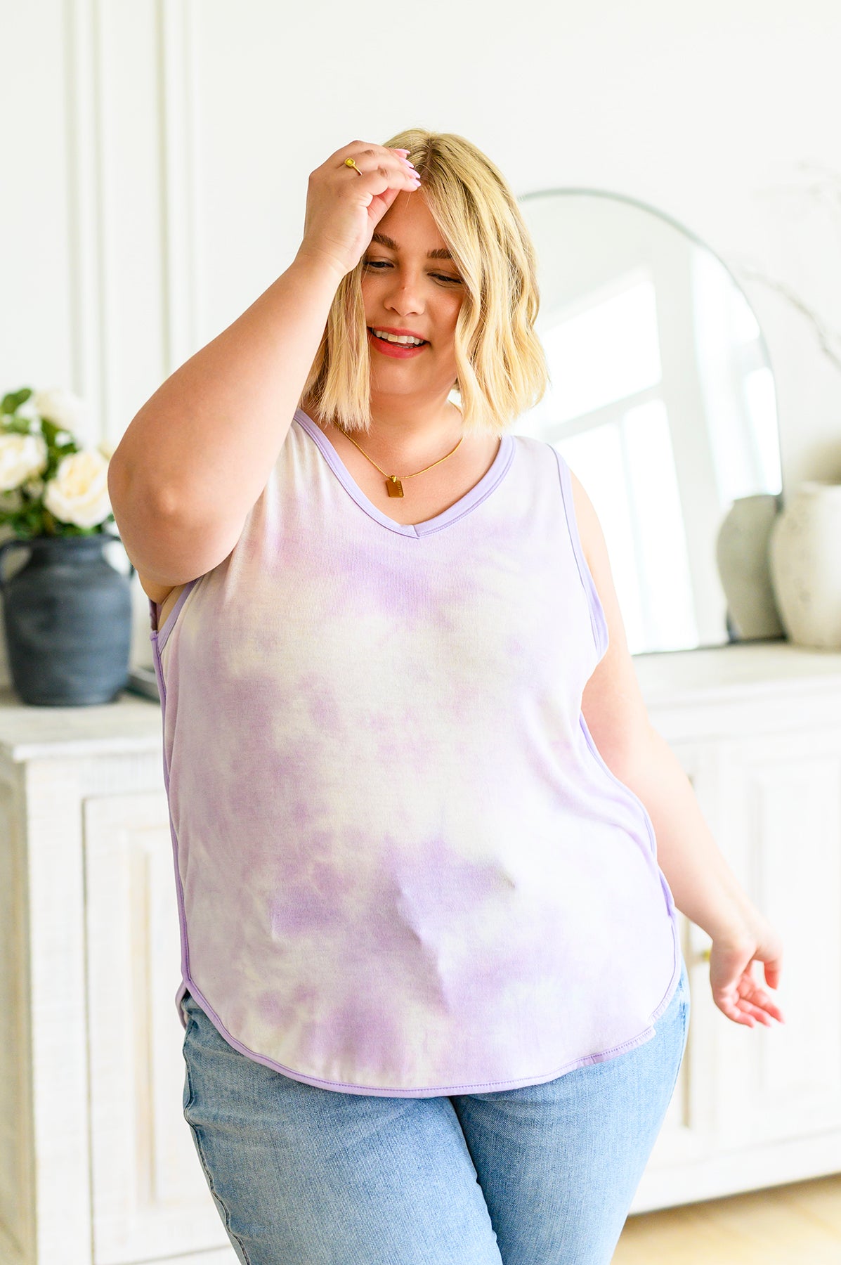 Carlee V-Neck Top by RM