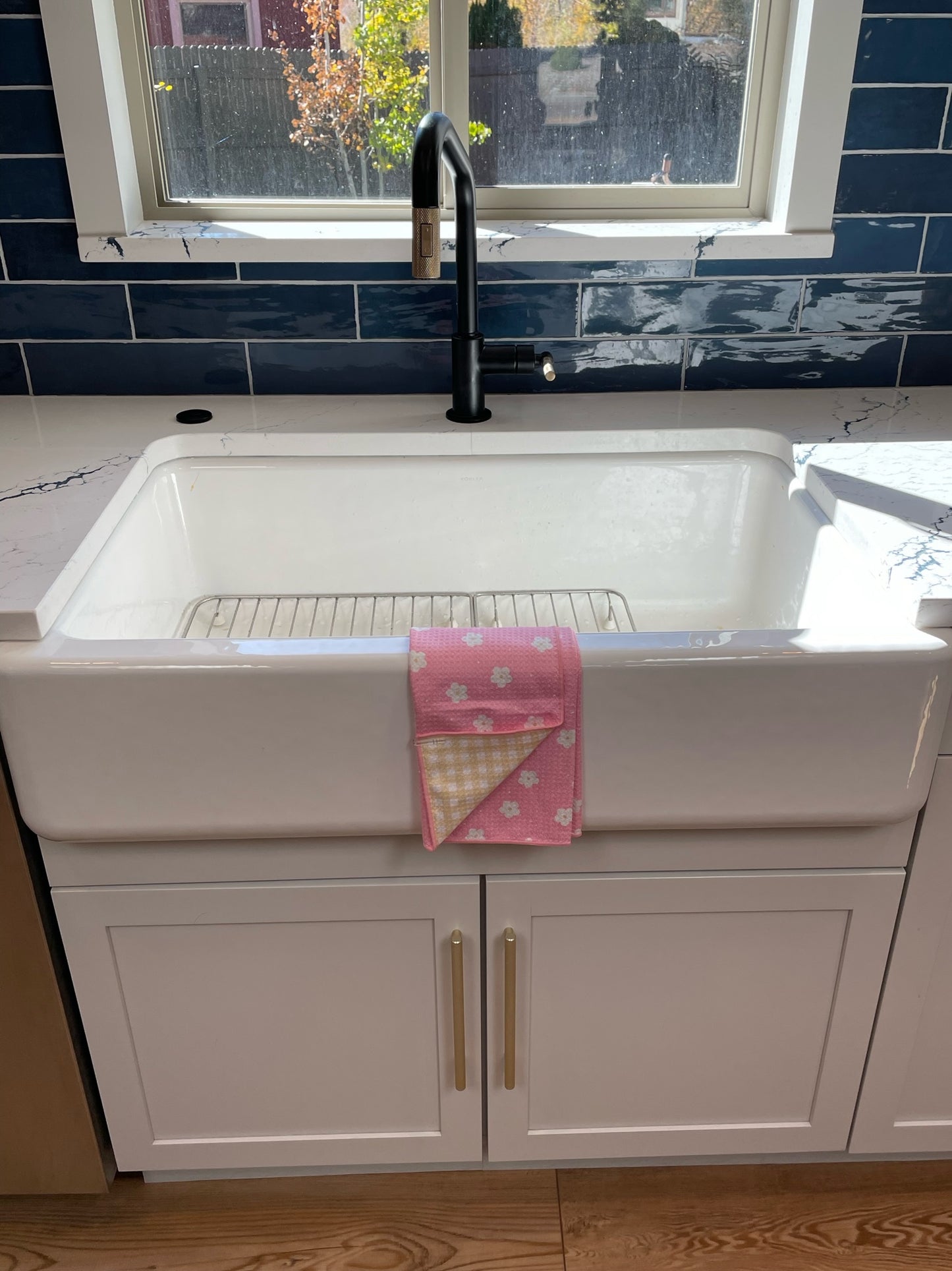 Cherry Blossom Kitchen Towel
