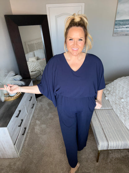 Up to Something Wide Leg Jumpsuit