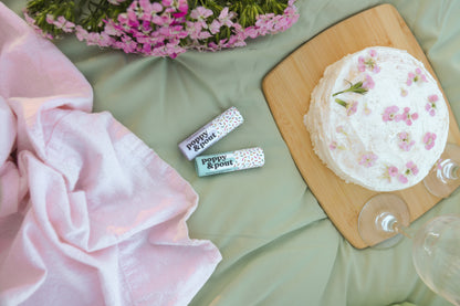 Lip Balm, Birthday Confetti Cake, Blue