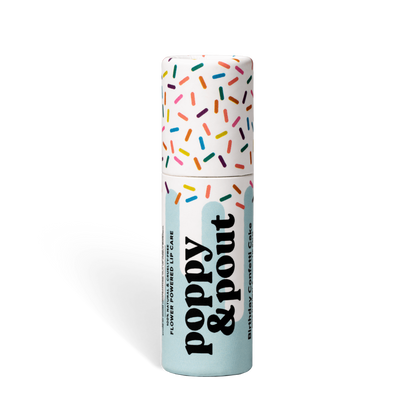 Lip Balm, Birthday Confetti Cake, Blue