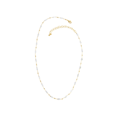 Beaded Bar Necklace